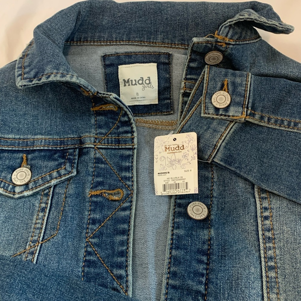 Mudd New Girl’s Jean Jacket. Size 8. Also have two in a size 10. - Picture 4 of 5